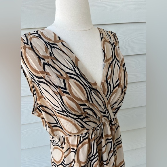 Rafaella abstract print Sleeveless blouse - Picture 4 of 5